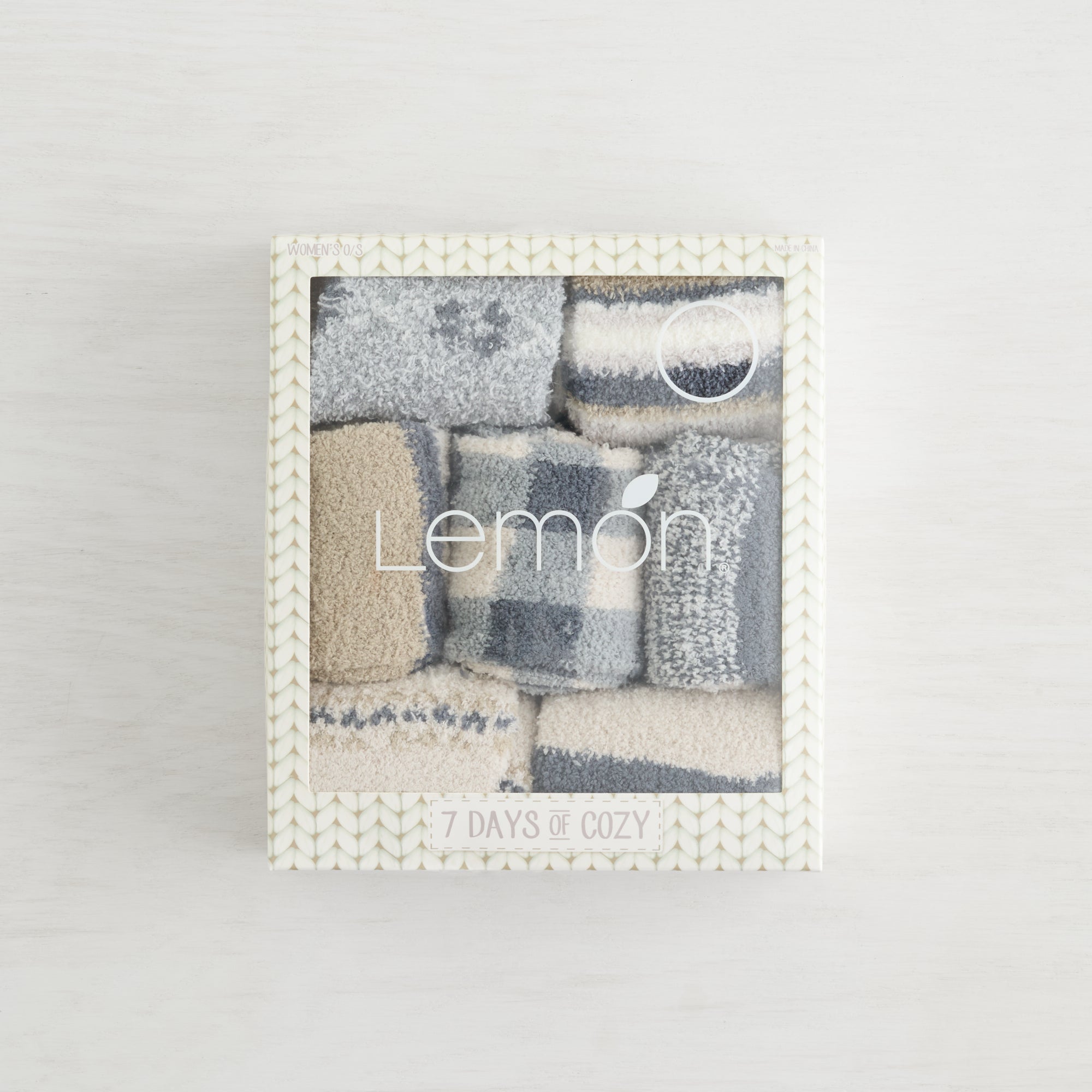 7 Days of Cozy Socks - 7 Pack Gift Box Set