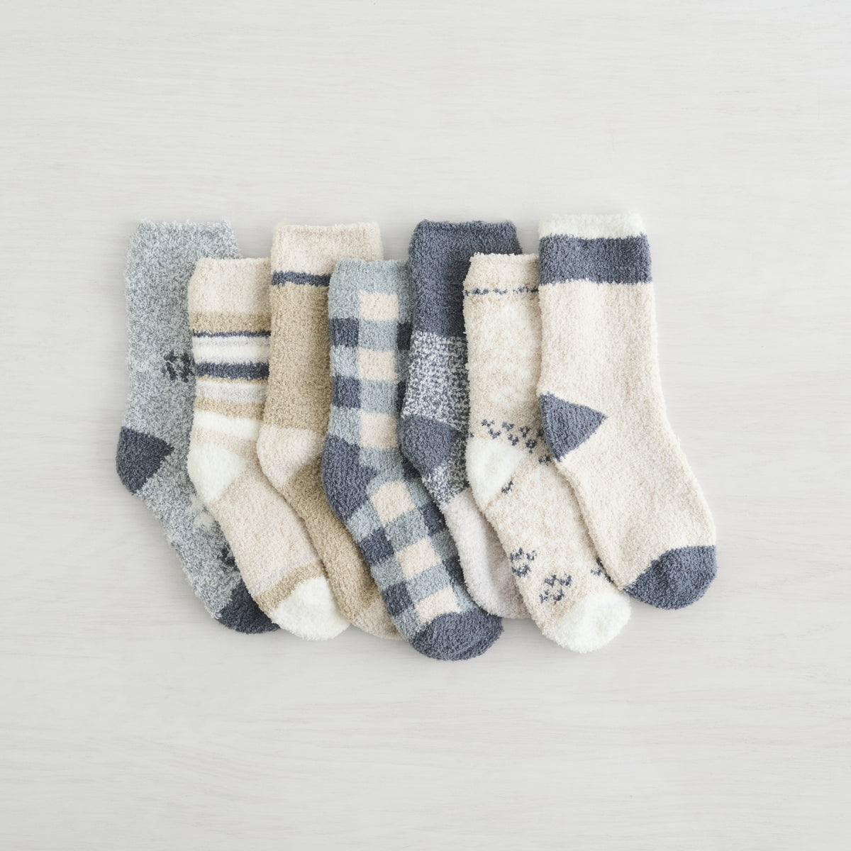 7 Days of Cozy Socks - 7 Pack Gift Box Set