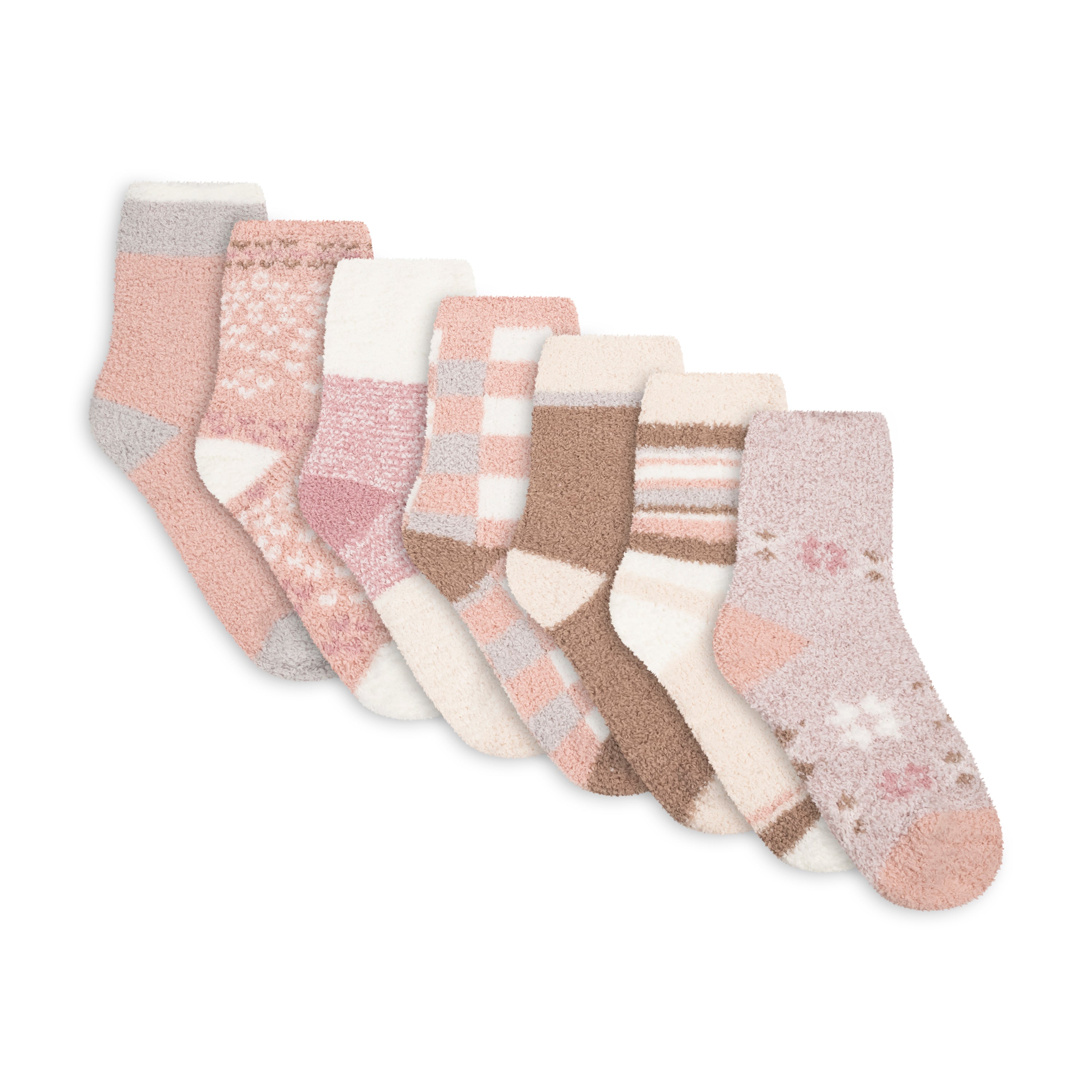 7 Days of Cozy Socks - 7 Pack Gift Box Set