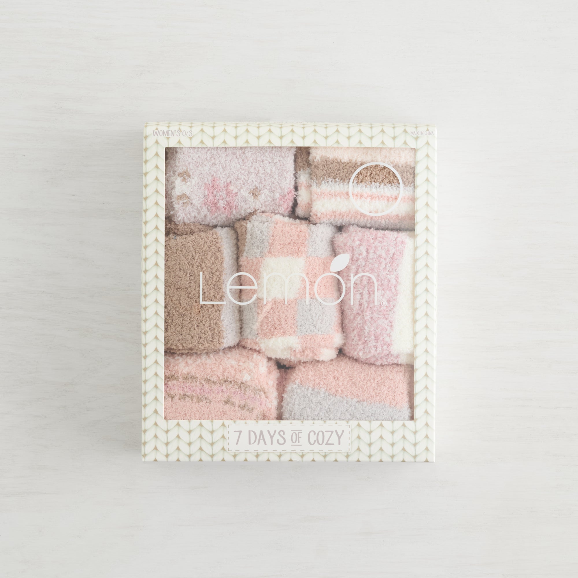 7 Days of Cozy Socks - 7 Pack Gift Box Set