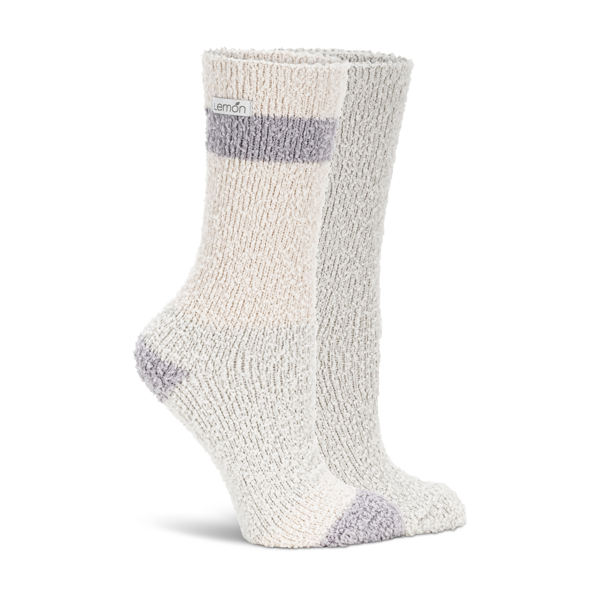 Womens Cozy Colorblock Crew - 3PK