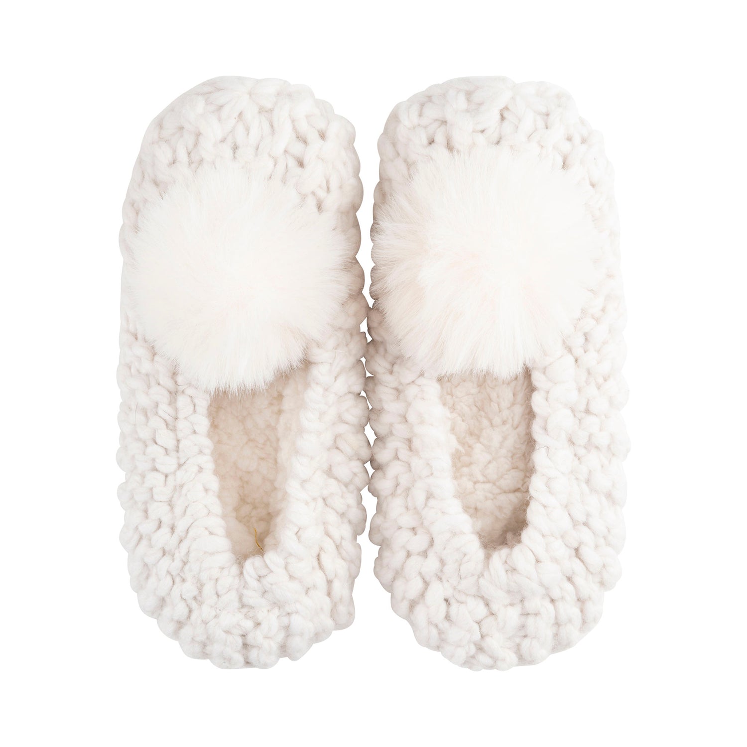 Popcorn Pom Pom Ballerina Slippers