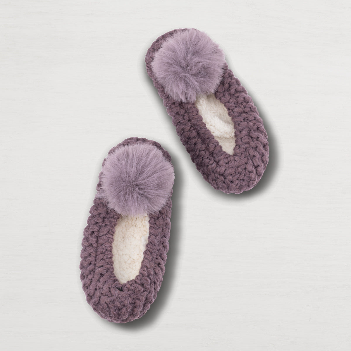Popcorn Pom Pom Ballerina Slippers