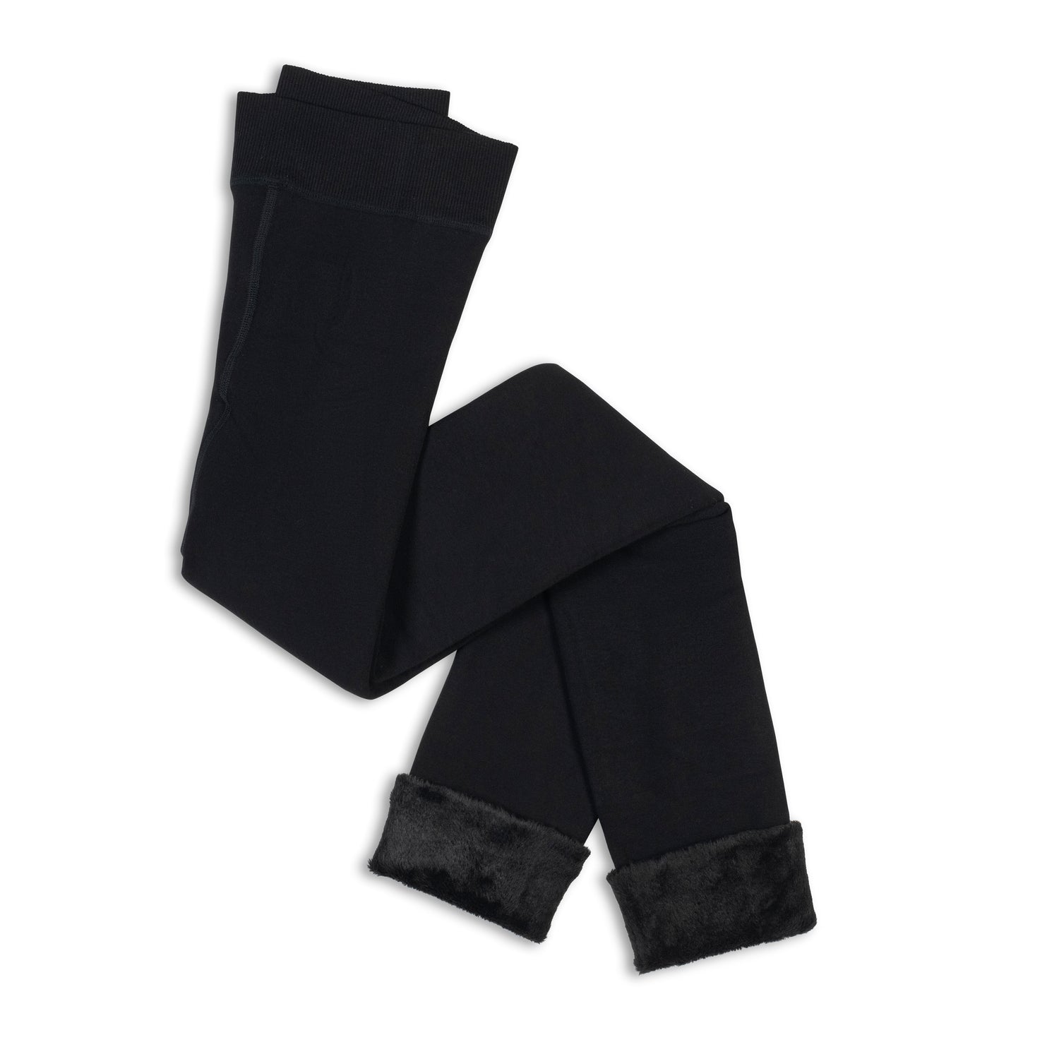 Womens Faux Fur Lined Leggings