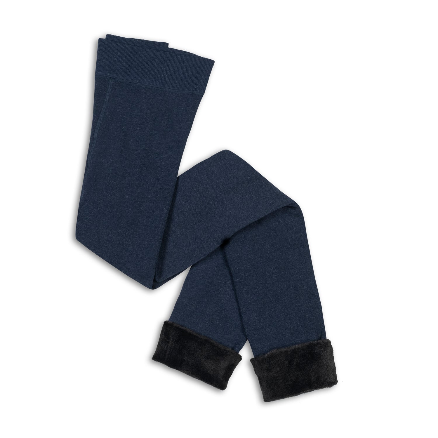 Womens Faux Fur Lined Leggings