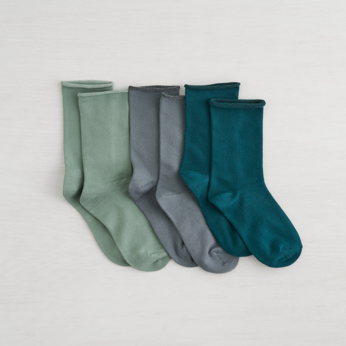 Recycled Powder Crew Sock - 3 Pack