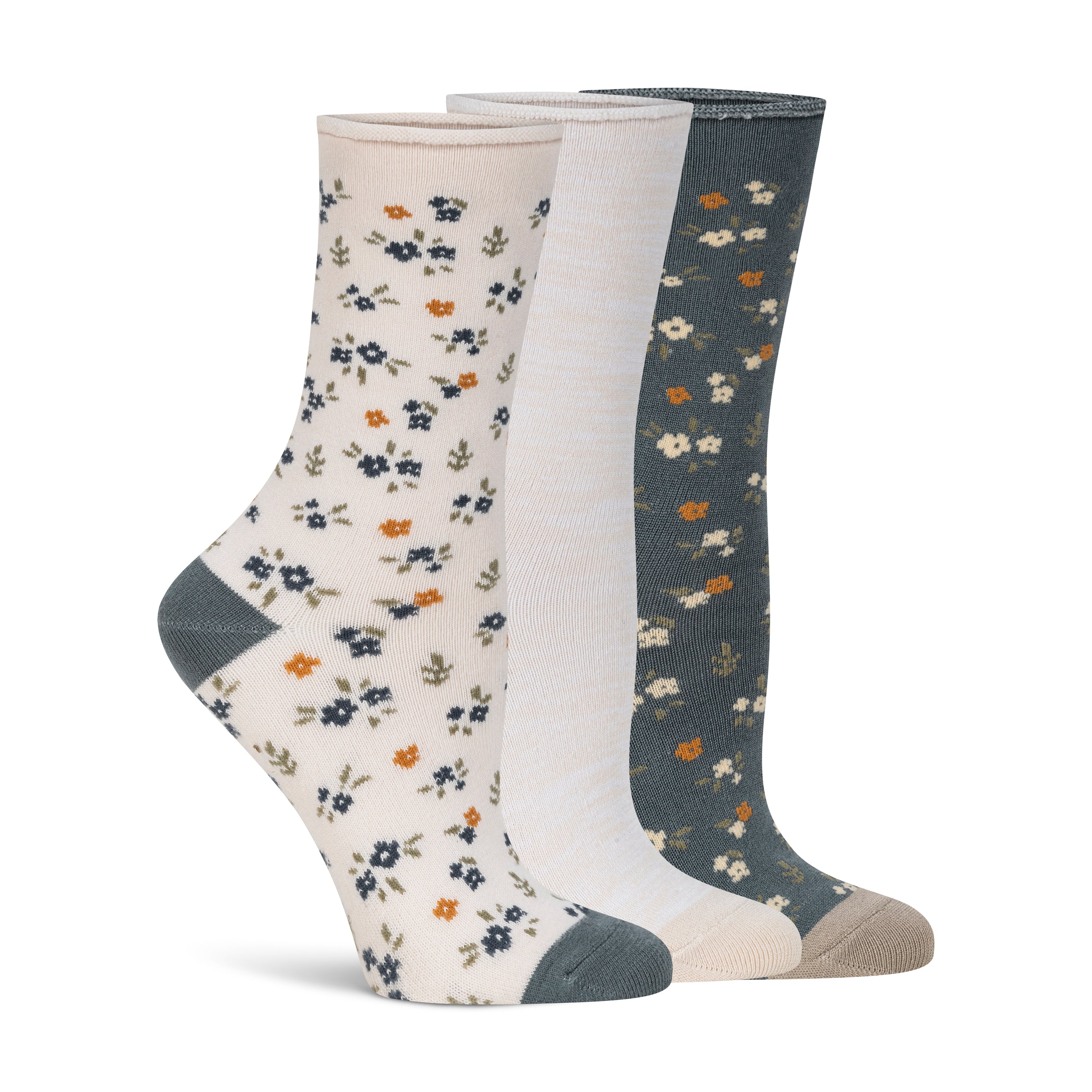 Recycled Powder Crew Sock - 3 Pack