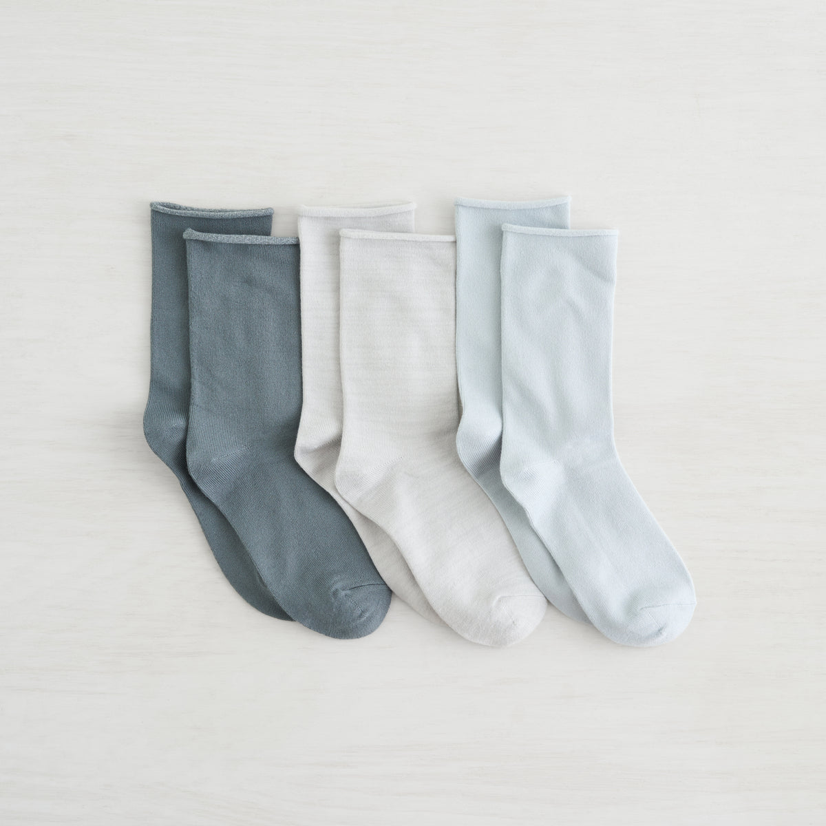 Recycled Powder Crew Sock - 3 Pack