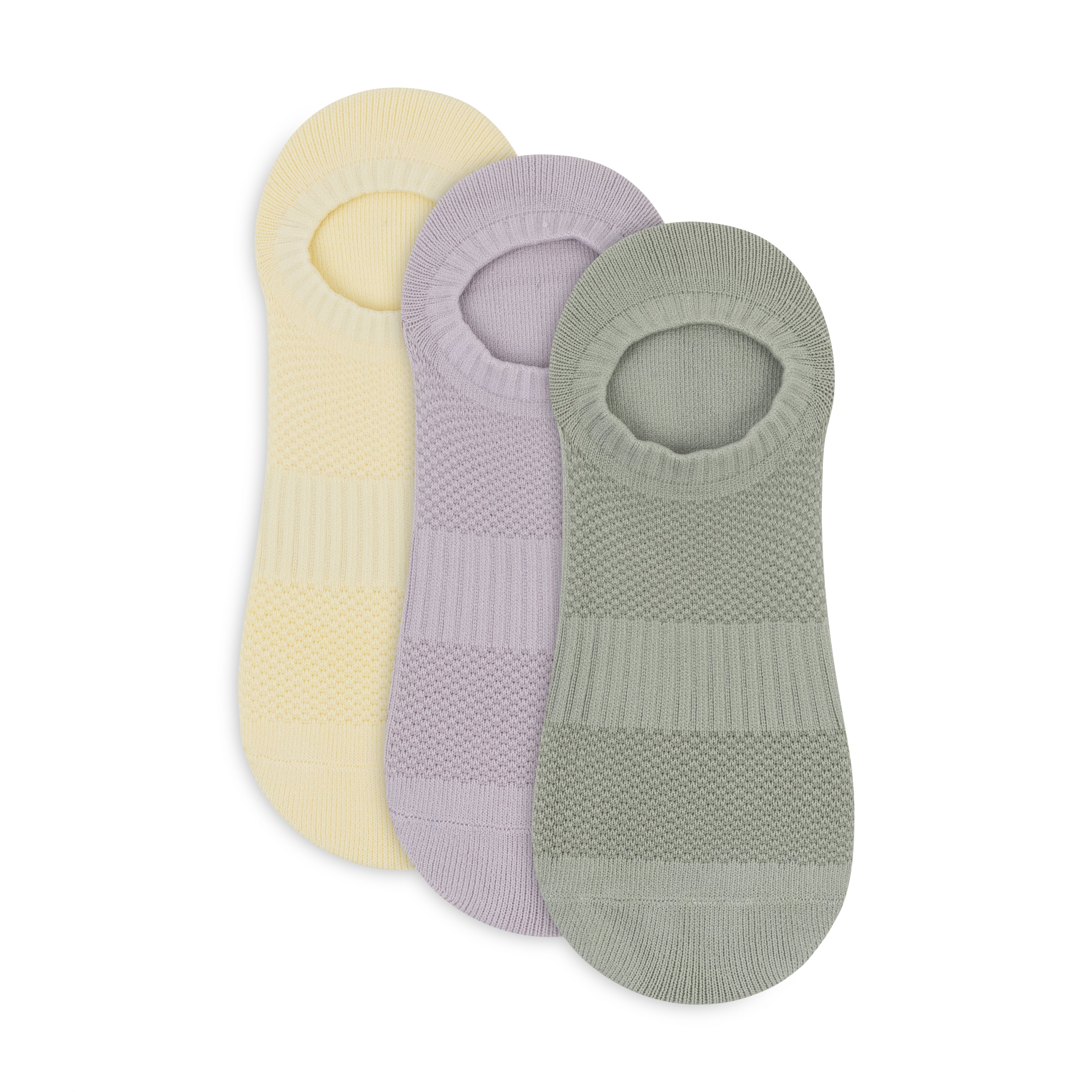 Womens Airbrush Liner Sock - 3PK