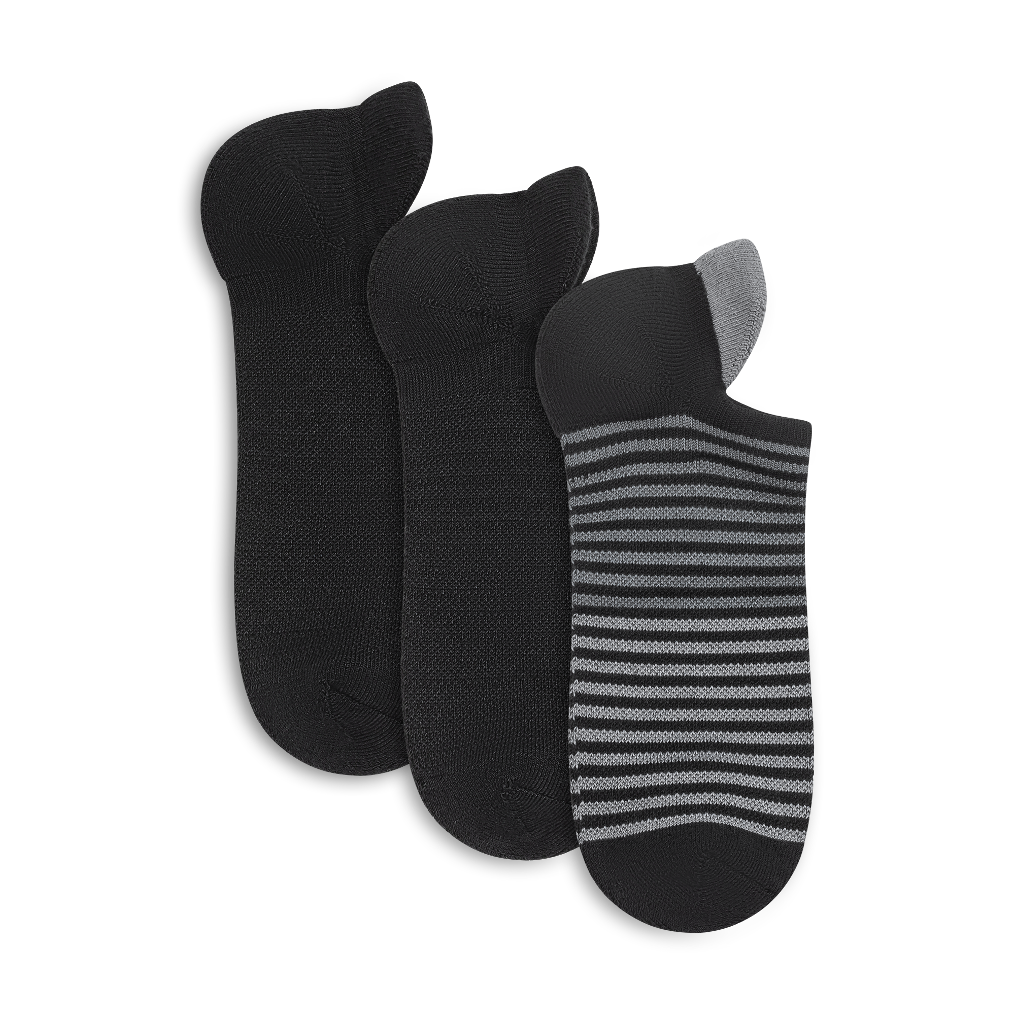 Womens Powder Heel Tab Low Cut Sock - 3PK
