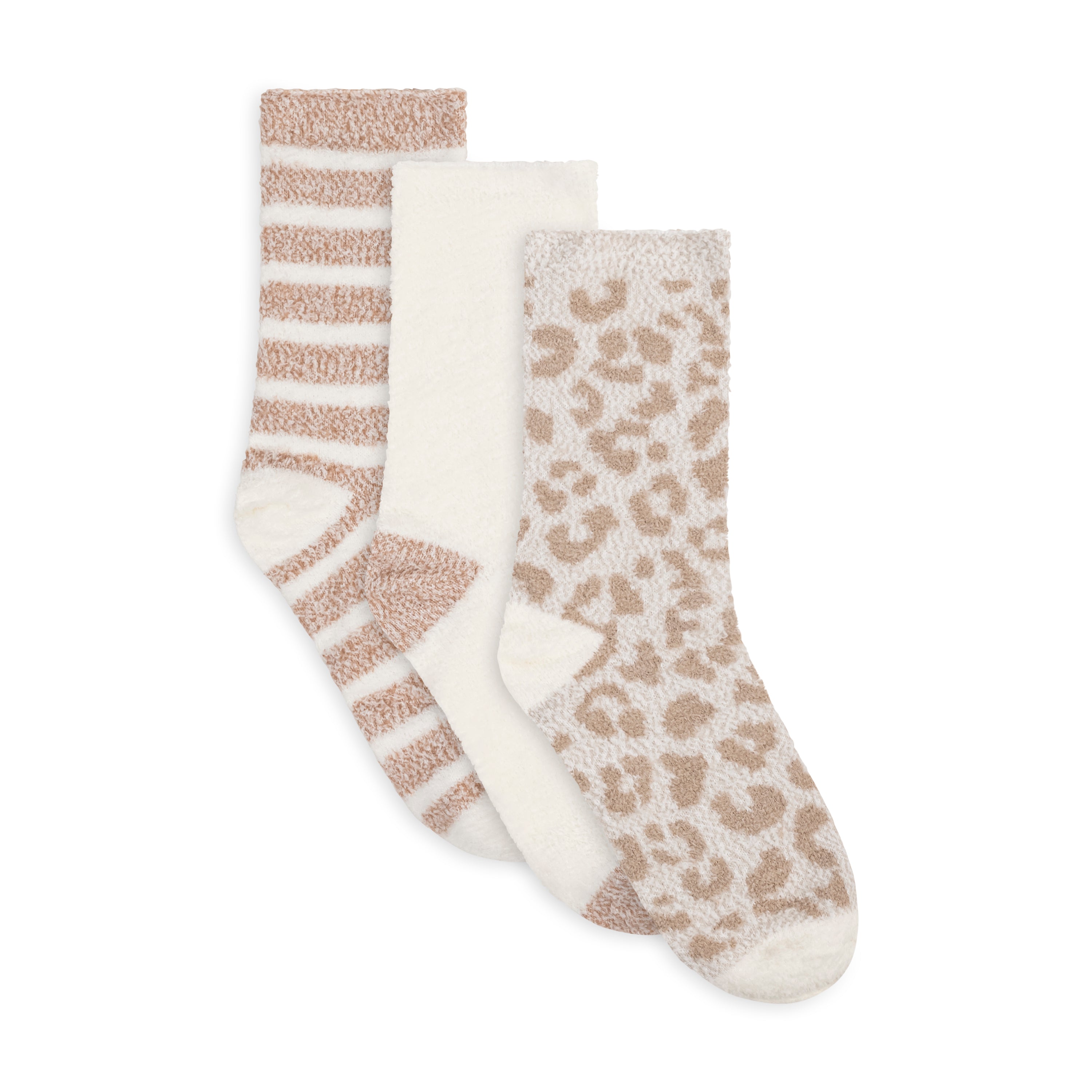 3 Pack Cozy Crew Sock Gift Box