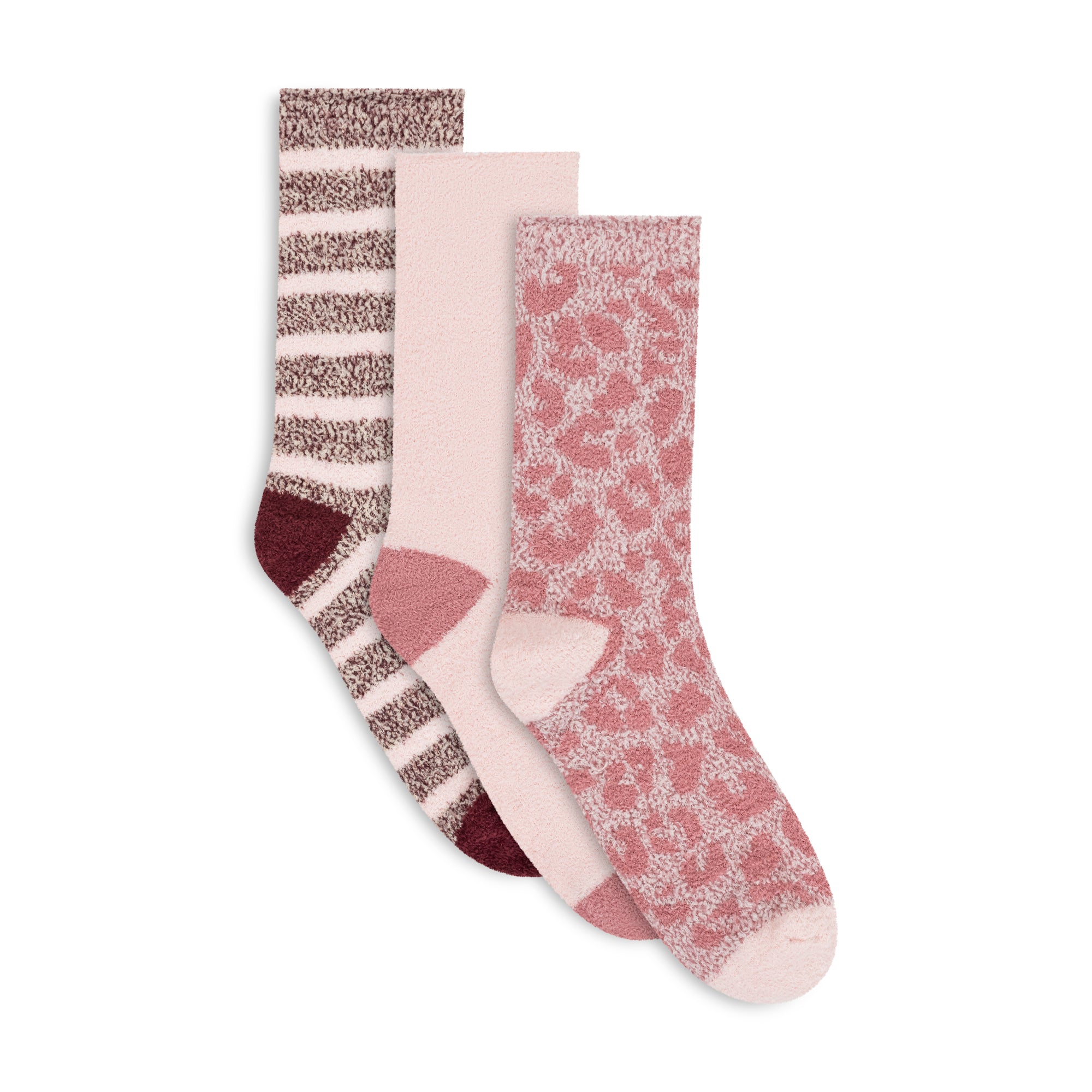 3 Pack Cozy Crew Sock Gift Box