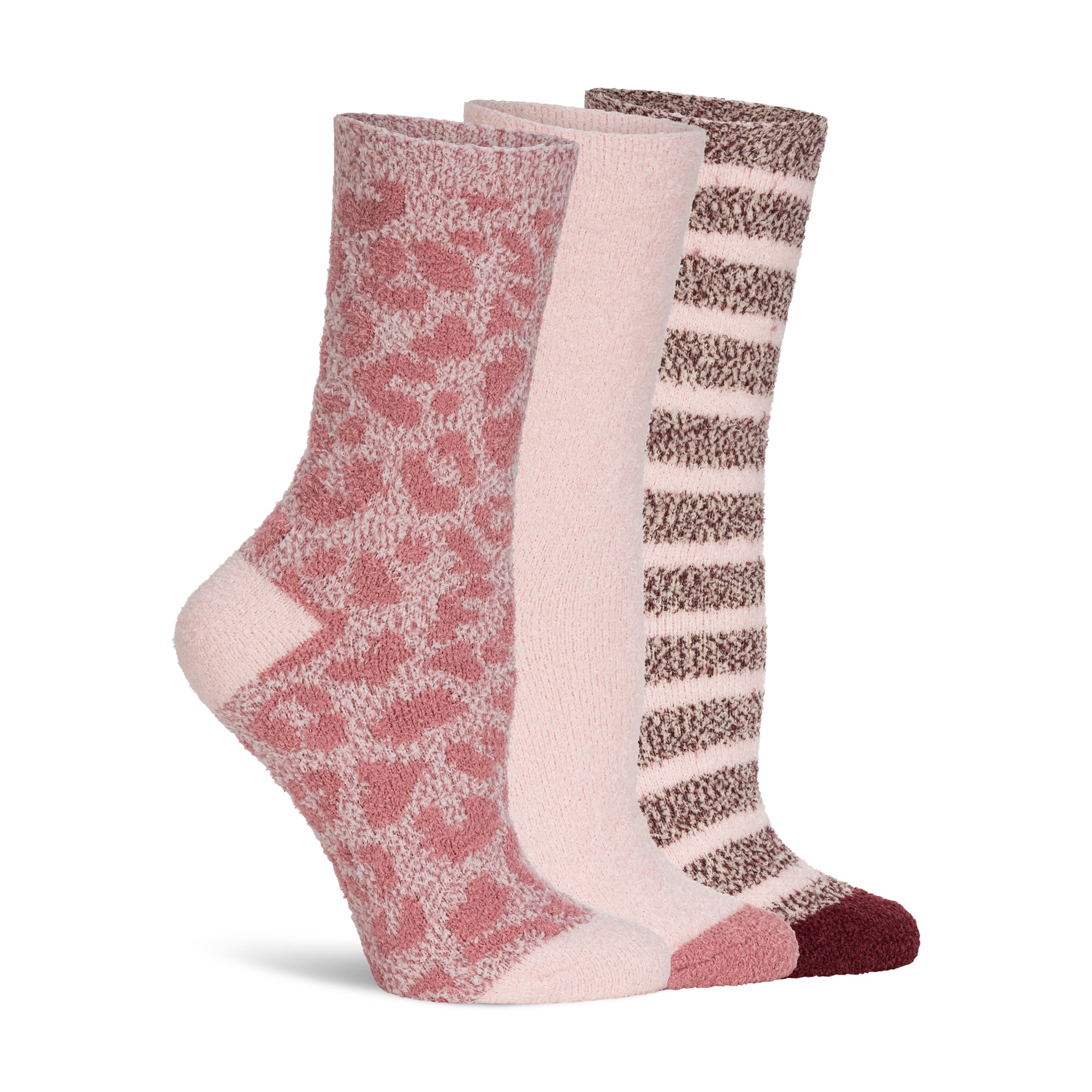 3 Pack Cozy Crew Sock Gift Box