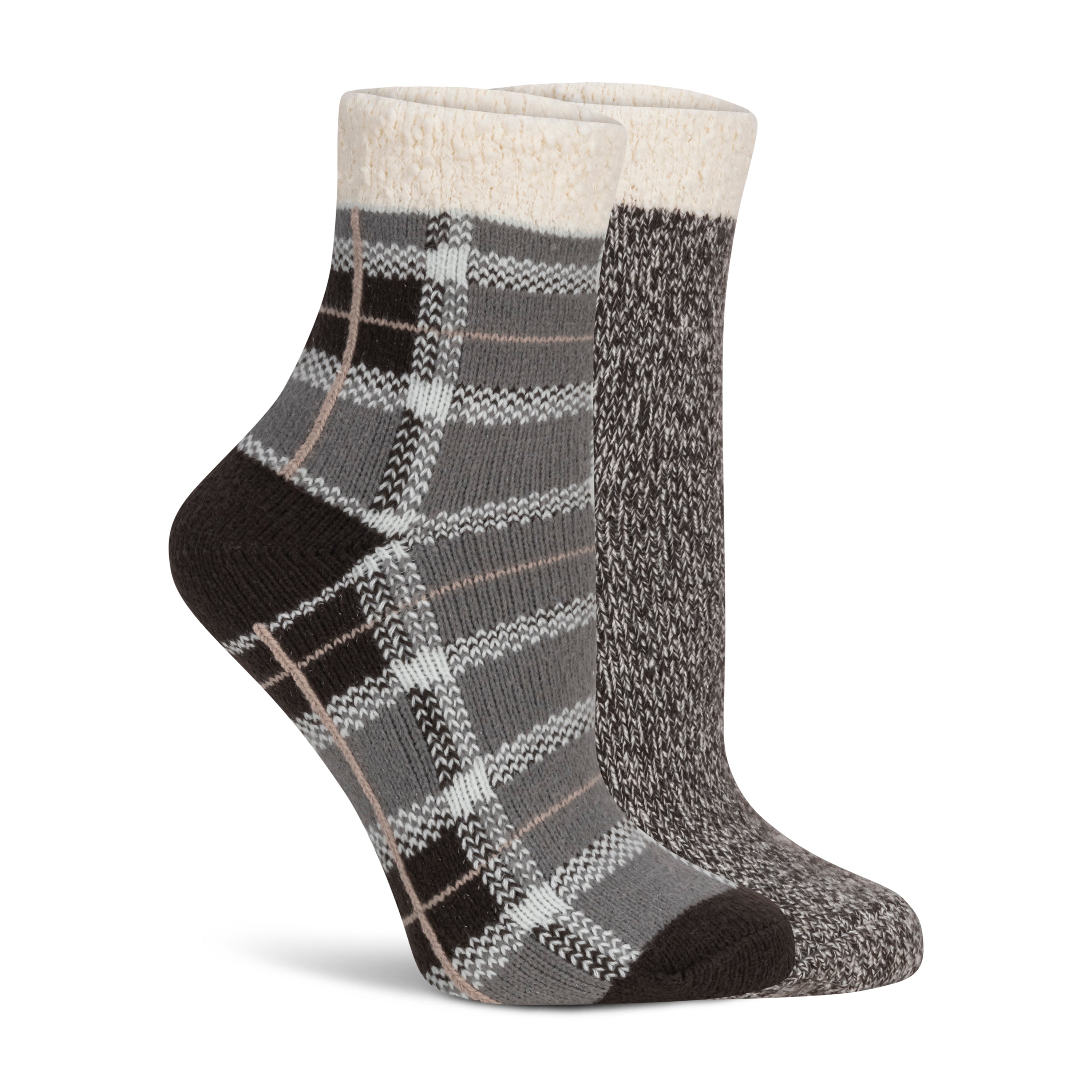 Snow Day Double Layer Crew - 2 pack