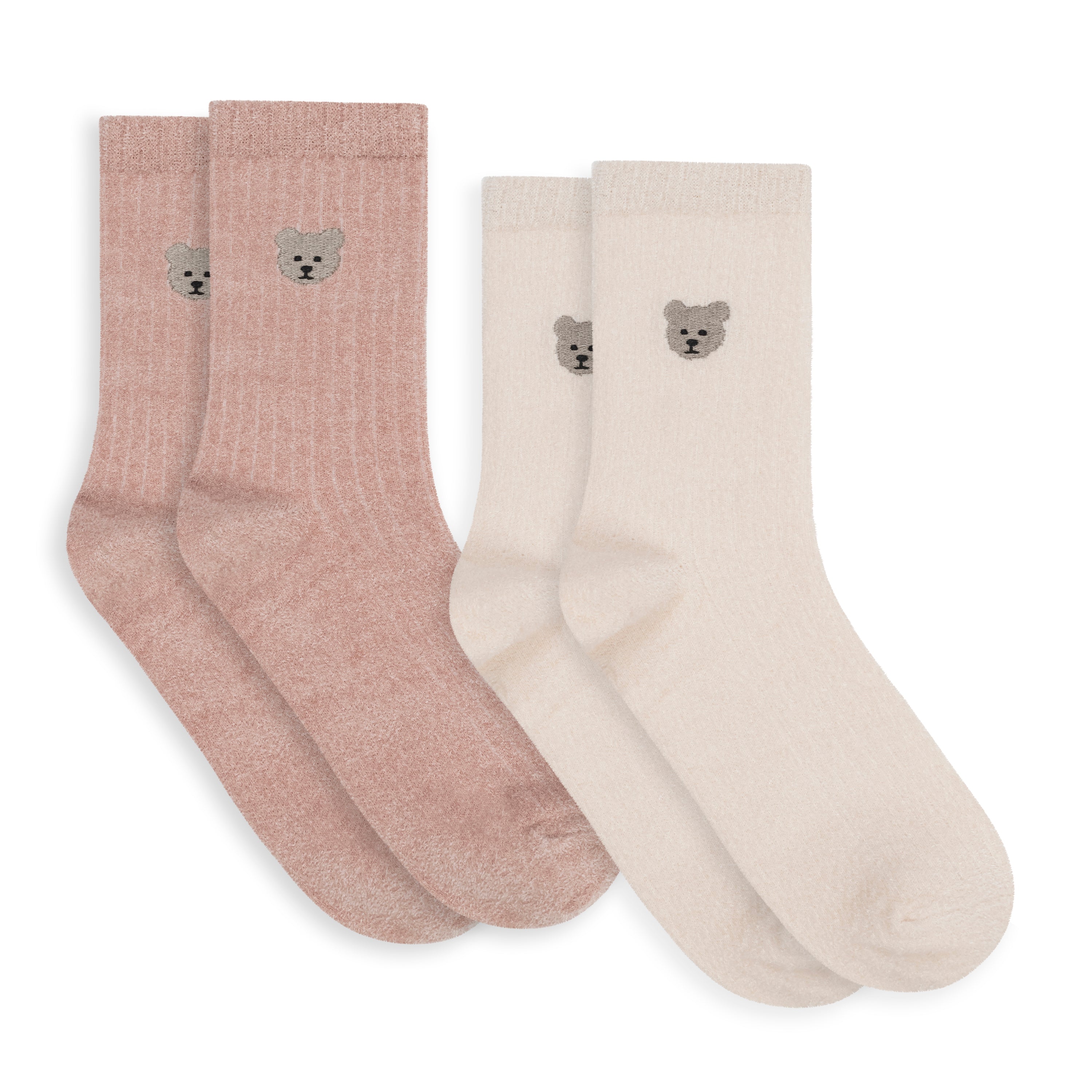 Velvet Cozy Crew Sock - 2 Pack Gift Box