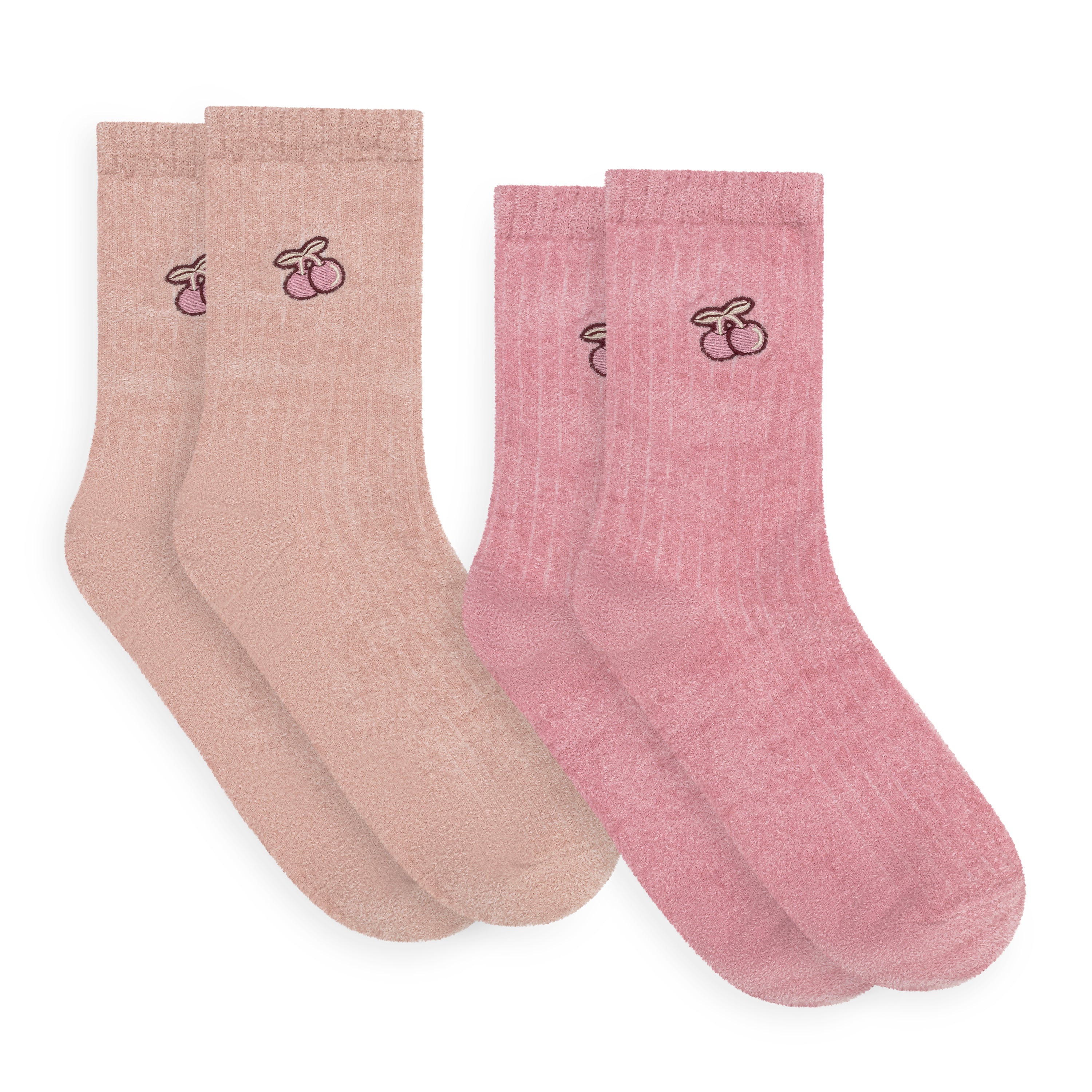 Velvet Cozy Crew Sock - 2 Pack Gift Box