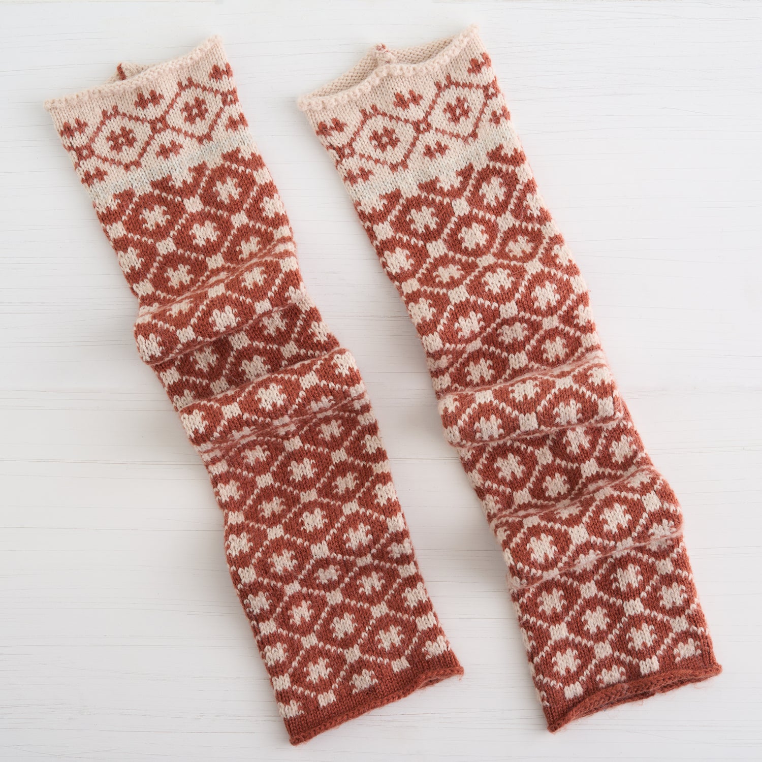 Norwegian Fairisle Legwarmer