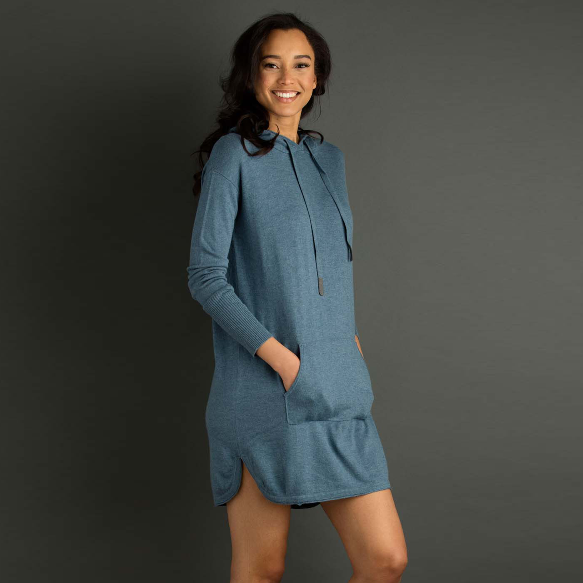 Cashmere Sunset Hoodie Dress