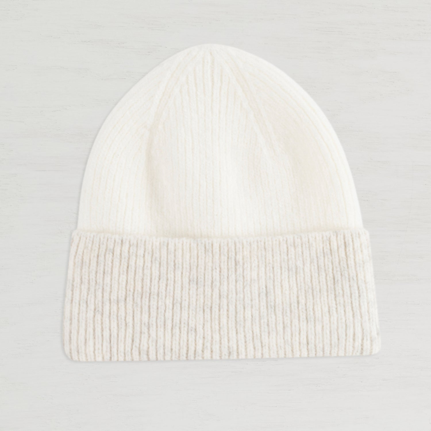 Soft Wool Reversible Cuffed Beanie