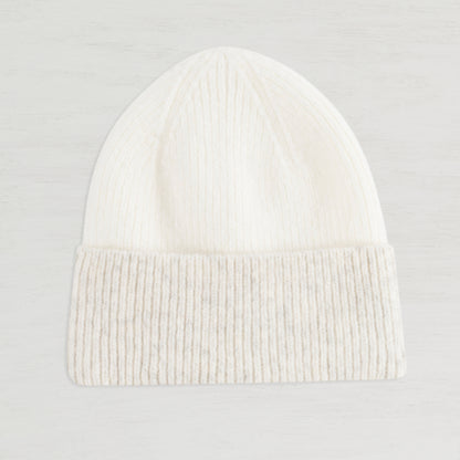 Soft Wool Reversible Cuffed Beanie