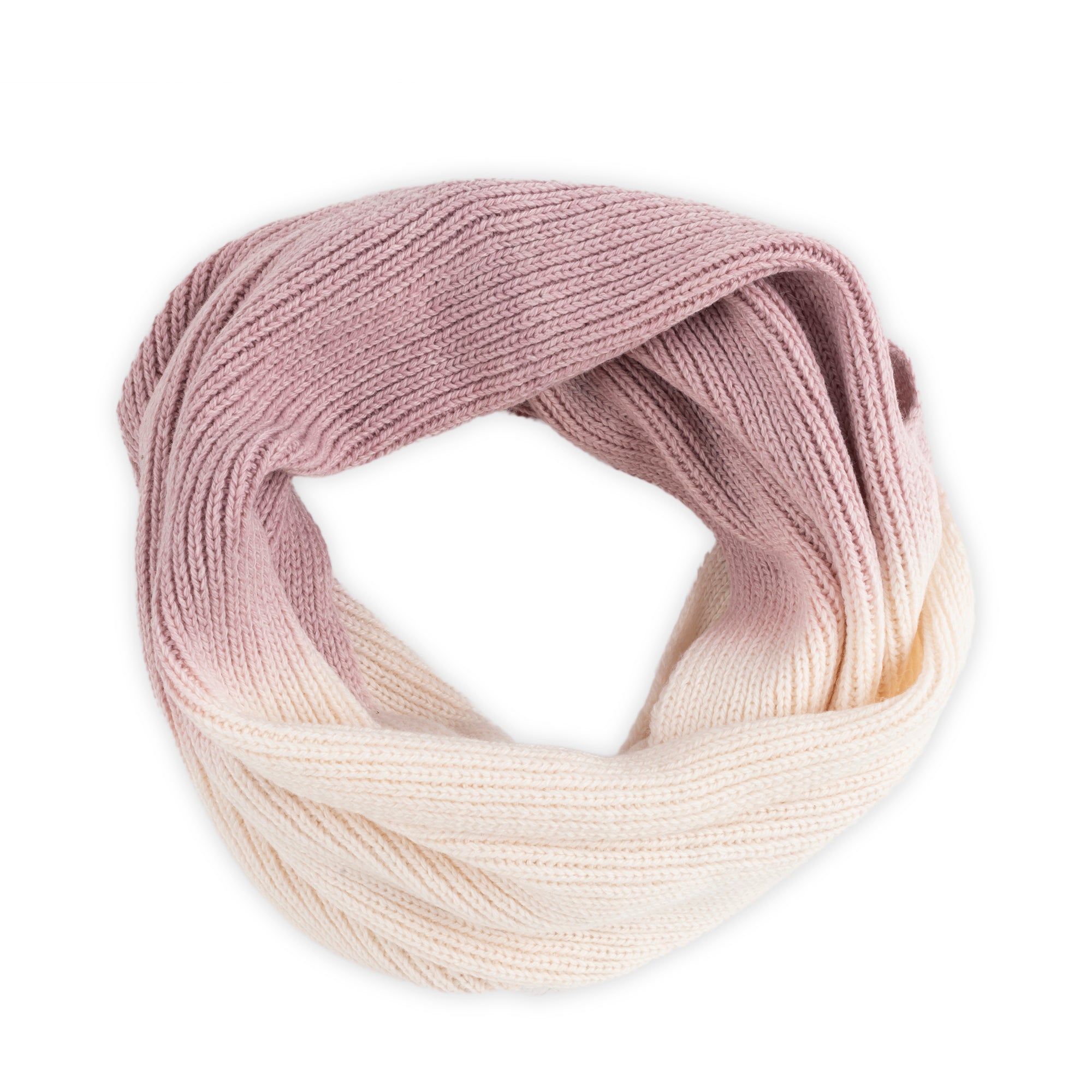 Dip Dye Infinity Scarf