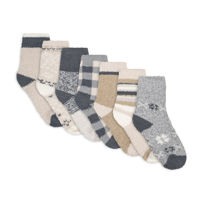 7 Days of Cozy Socks - 7 Pack Gift Box Set