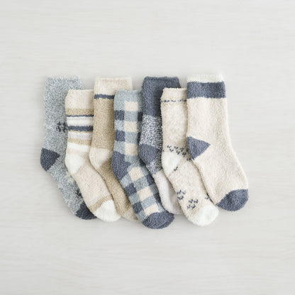 7 Days of Cozy Socks - 7 Pack Gift Box Set