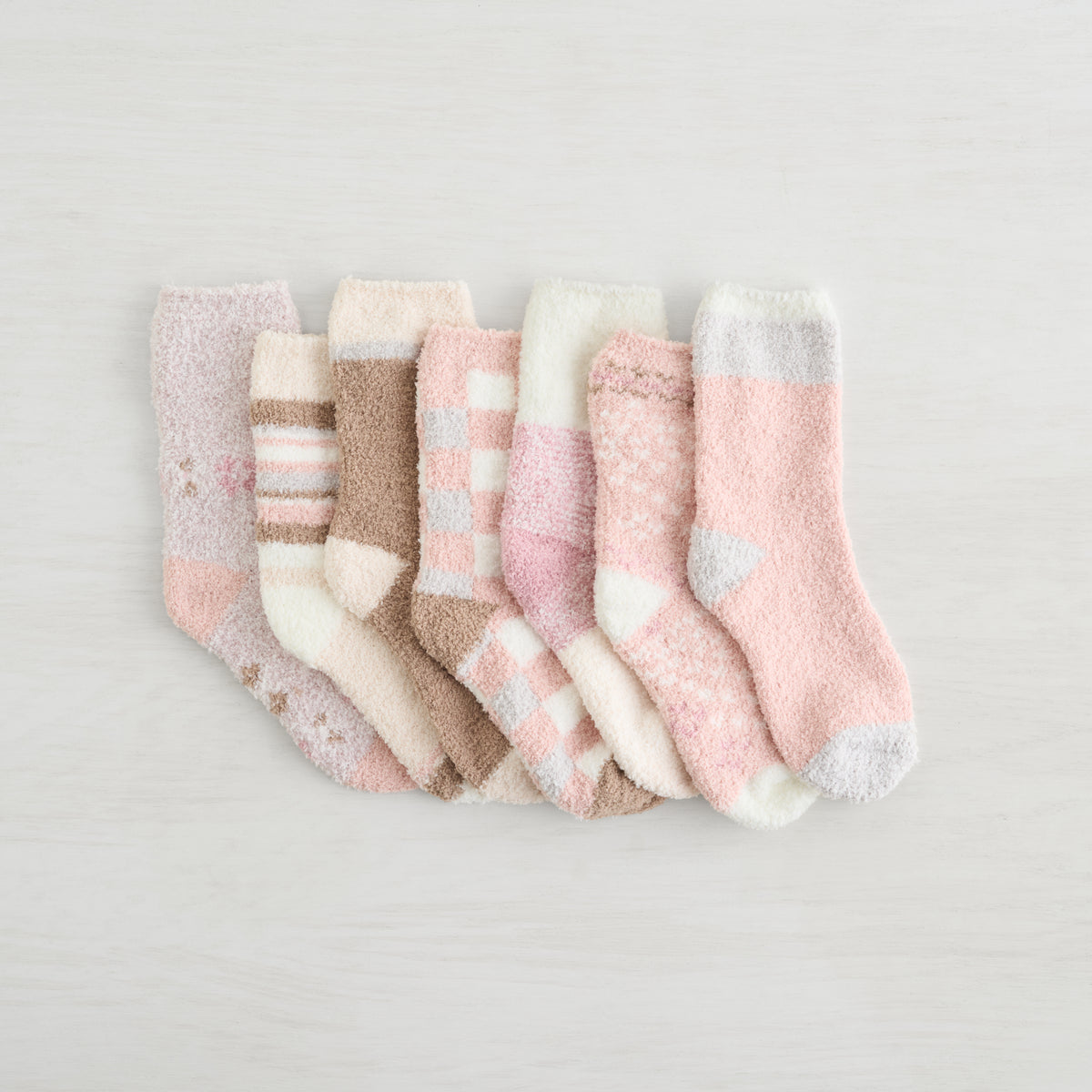 7 Days of Cozy Socks - 7 Pack Gift Box Set