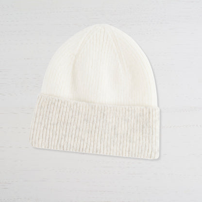 Soft Wool Reversible Cuffed Beanie