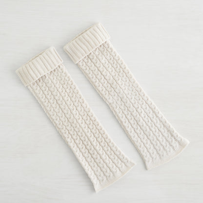Country Weekend Legwarmer - White Sand