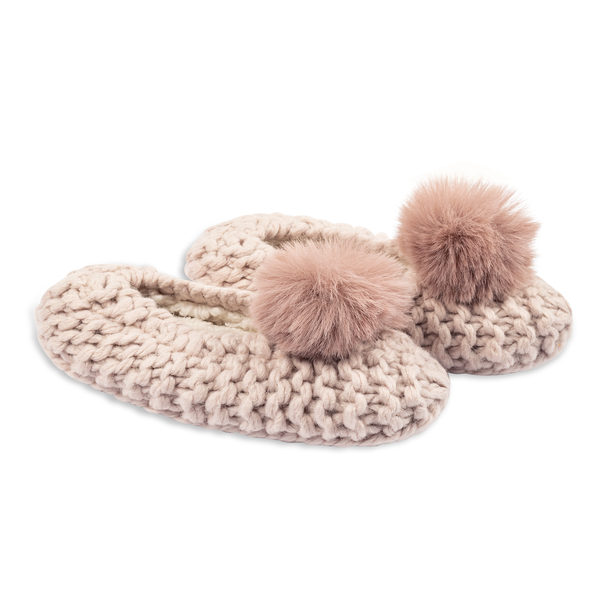 Popcorn Pom Pom Ballerina Slipper