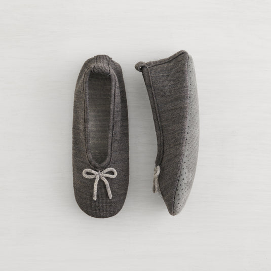 Lemon Wool Ballet Slipper Medium Beige main image 1