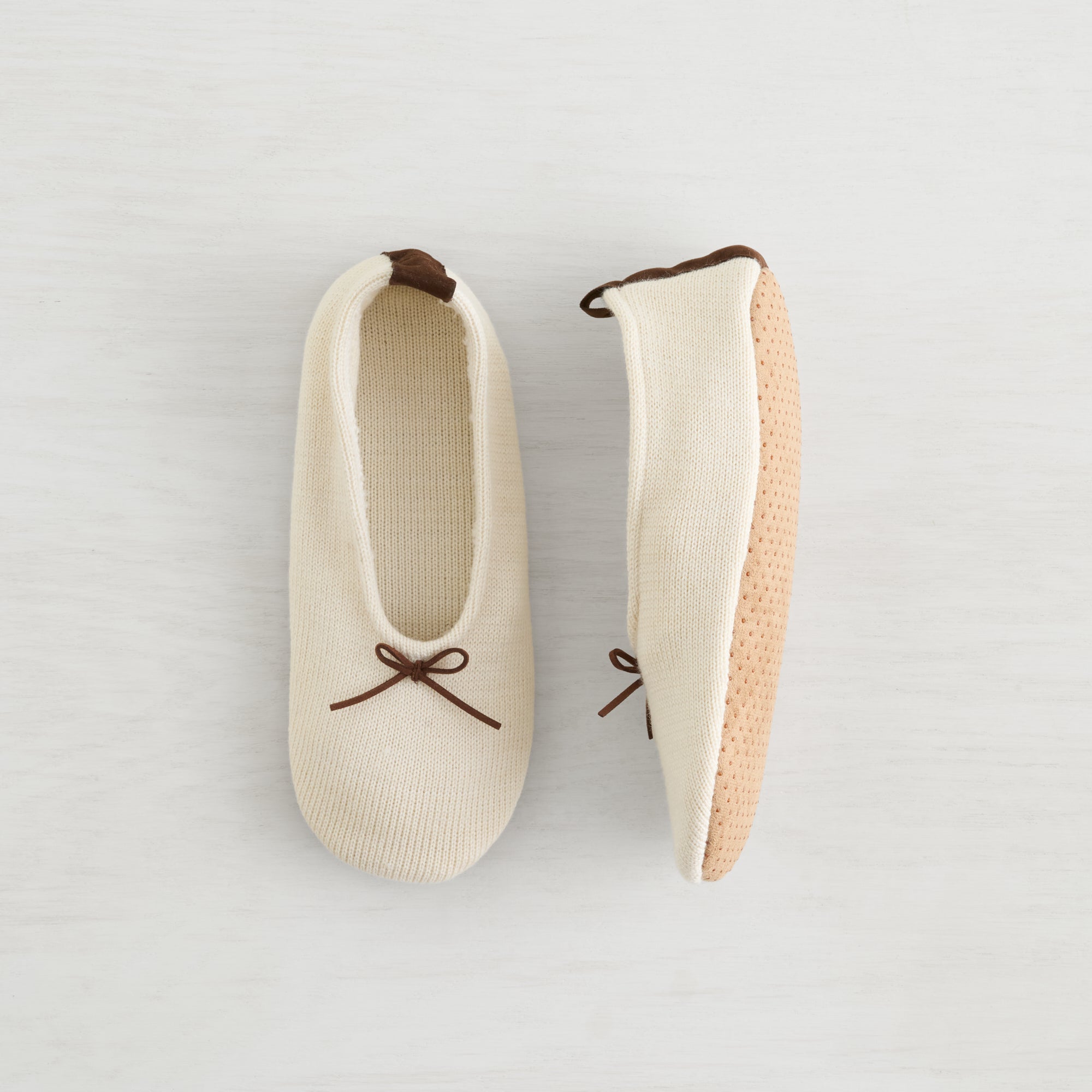 Womens Wool Ballet Slippers