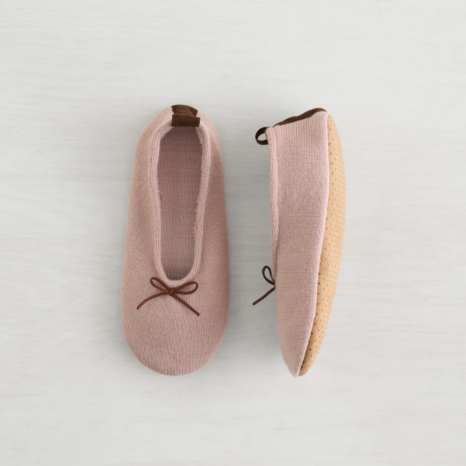 Womens Wool Ballet Slippers