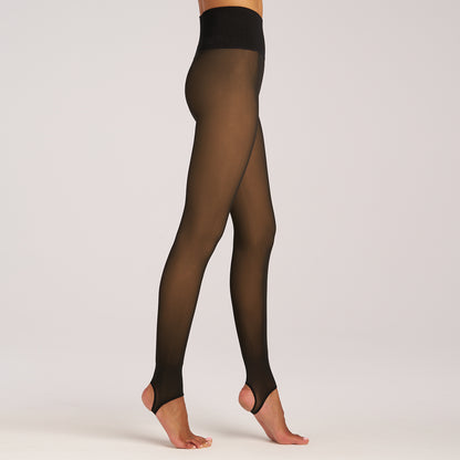 Womens Opaque Fleeced Tight