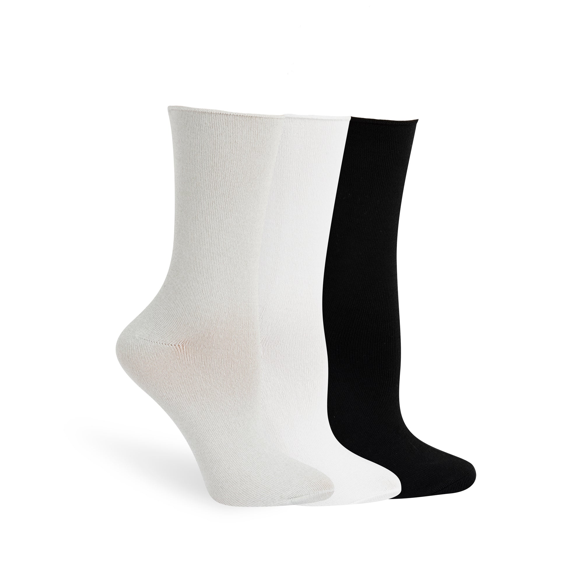 Womens Recycled Powder Crew Sock - 3PK