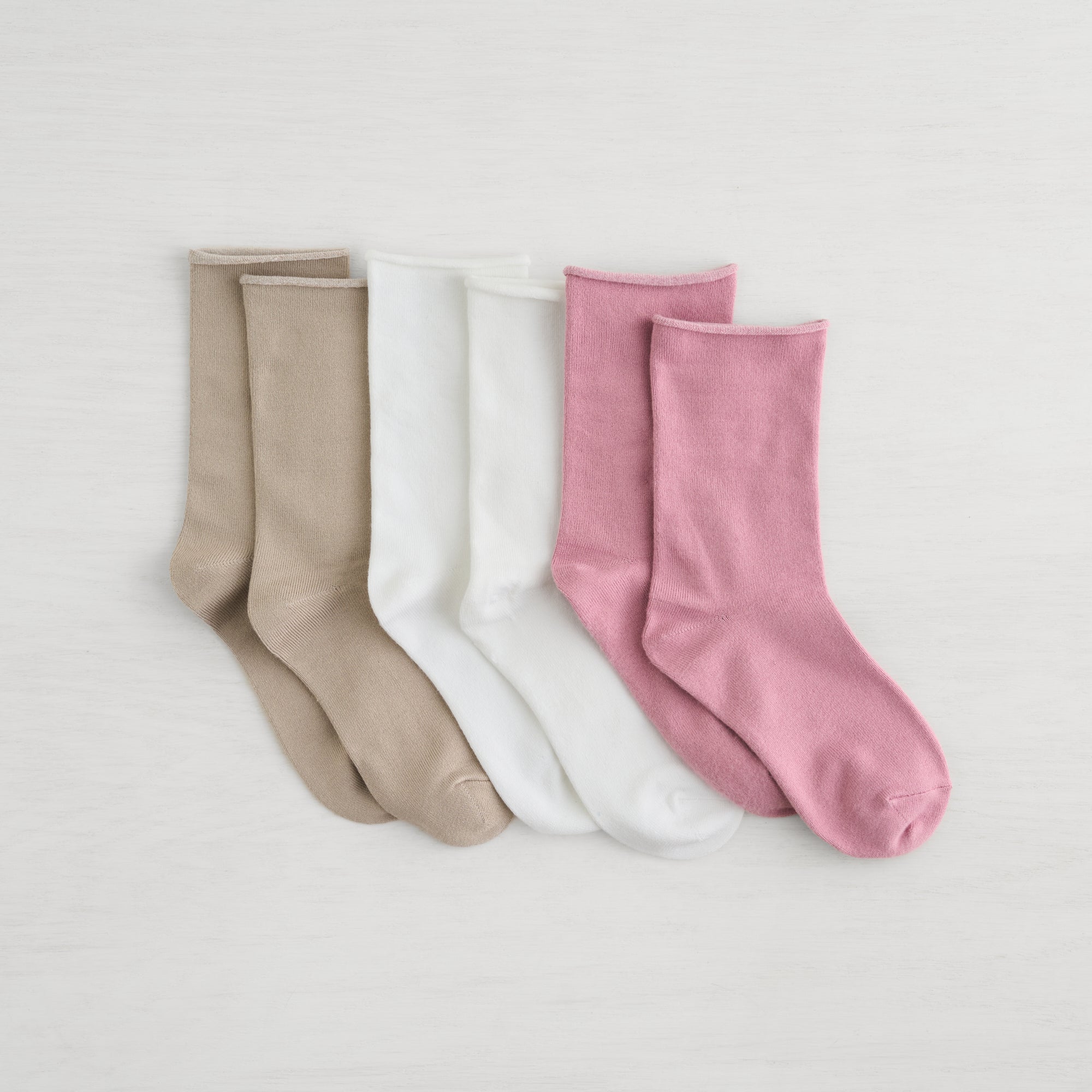 Womens Recycled Powder Crew Sock - 3PK