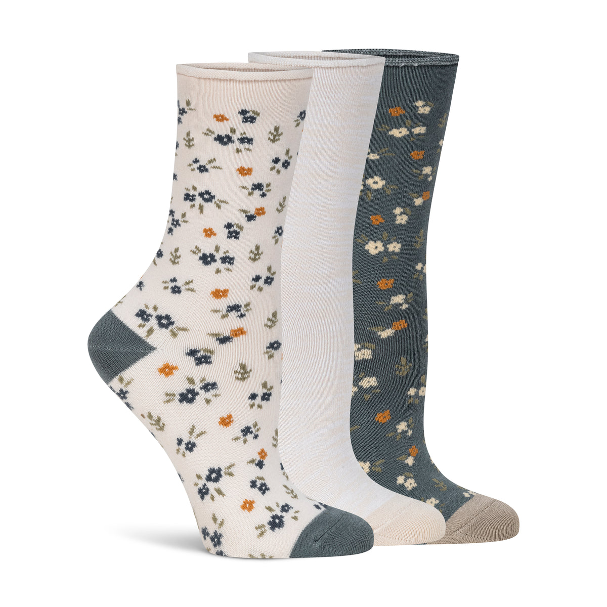 Recycled Powder Crew Sock - 3 Pack