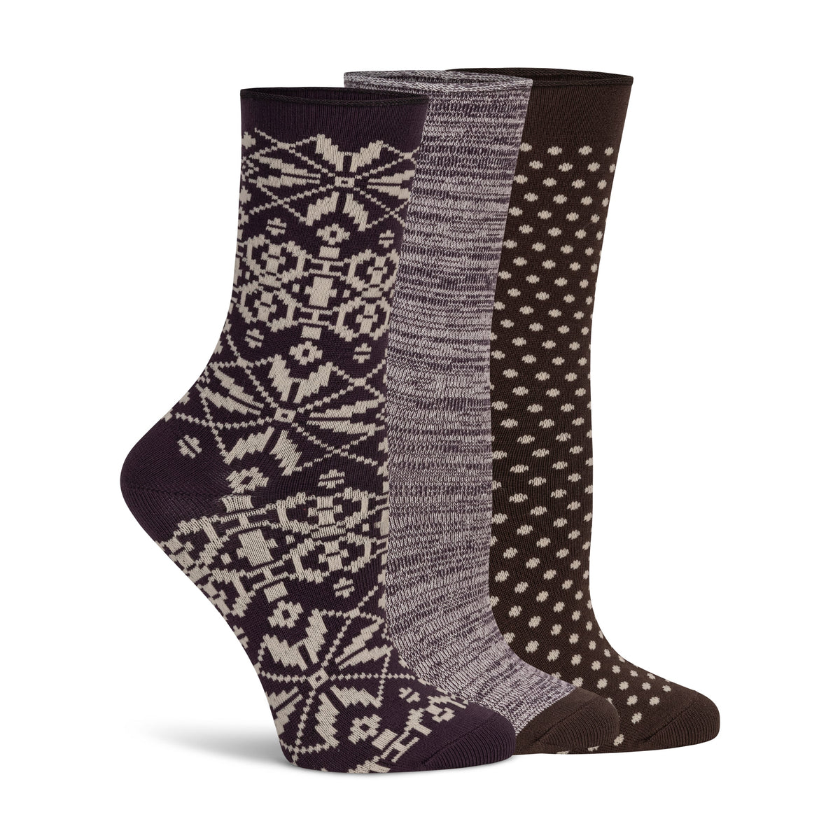 Recycled Powder Crew Sock - 3 Pack