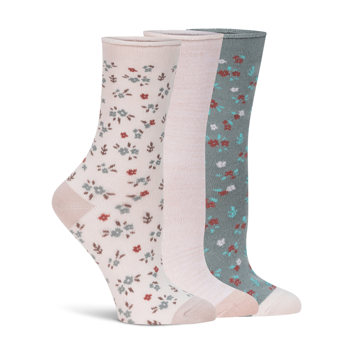 Recycled Powder Crew Sock - 3 Pack