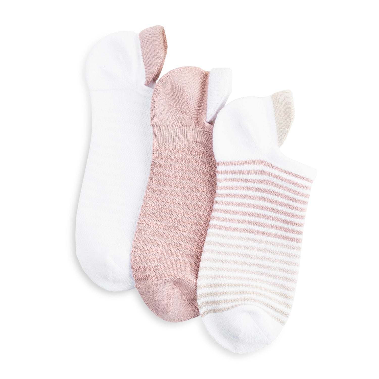 Womens Powder Heel Tab Low Cut Sock - 3PK