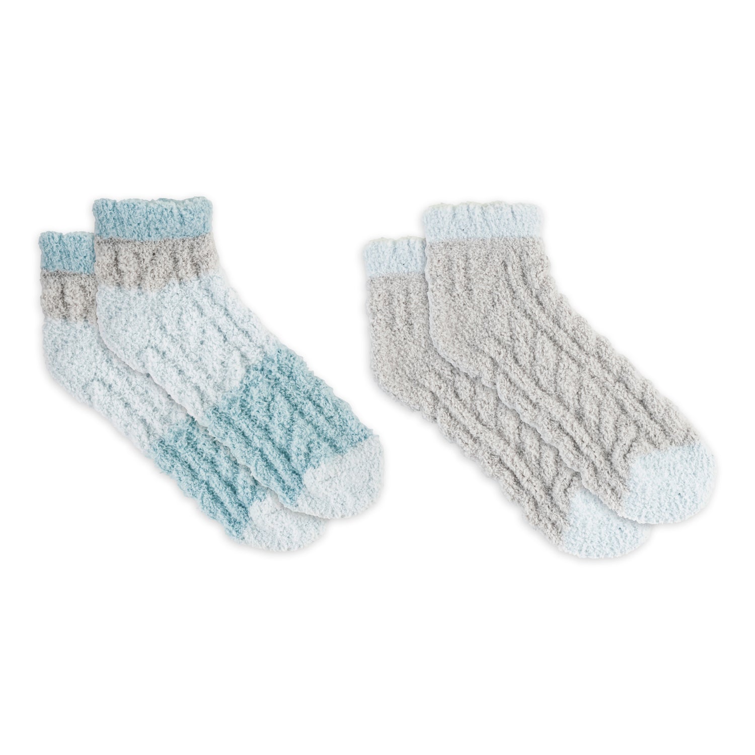 Womens Foam Colorblock Low Cut Sock - 2PK