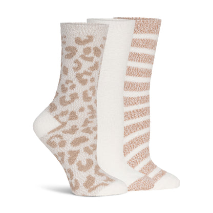 3 Pack Cozy Crew Sock Gift Box