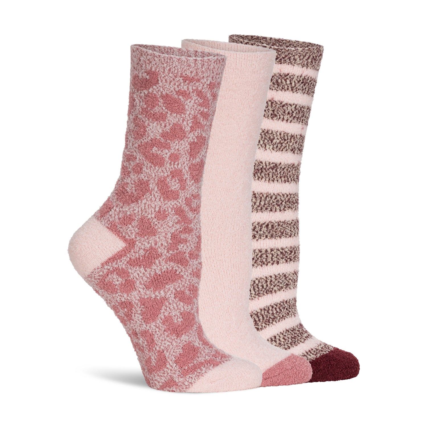 3 Pack Cozy Crew Sock Gift Box