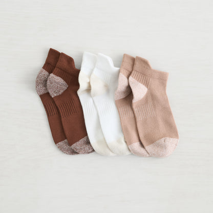 Womens Performance Powder Recycled Low Cut - 3PK