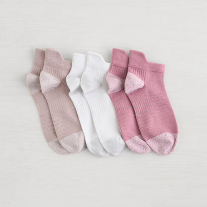 Womens Performance Powder Recycled Low Cut - 3PK