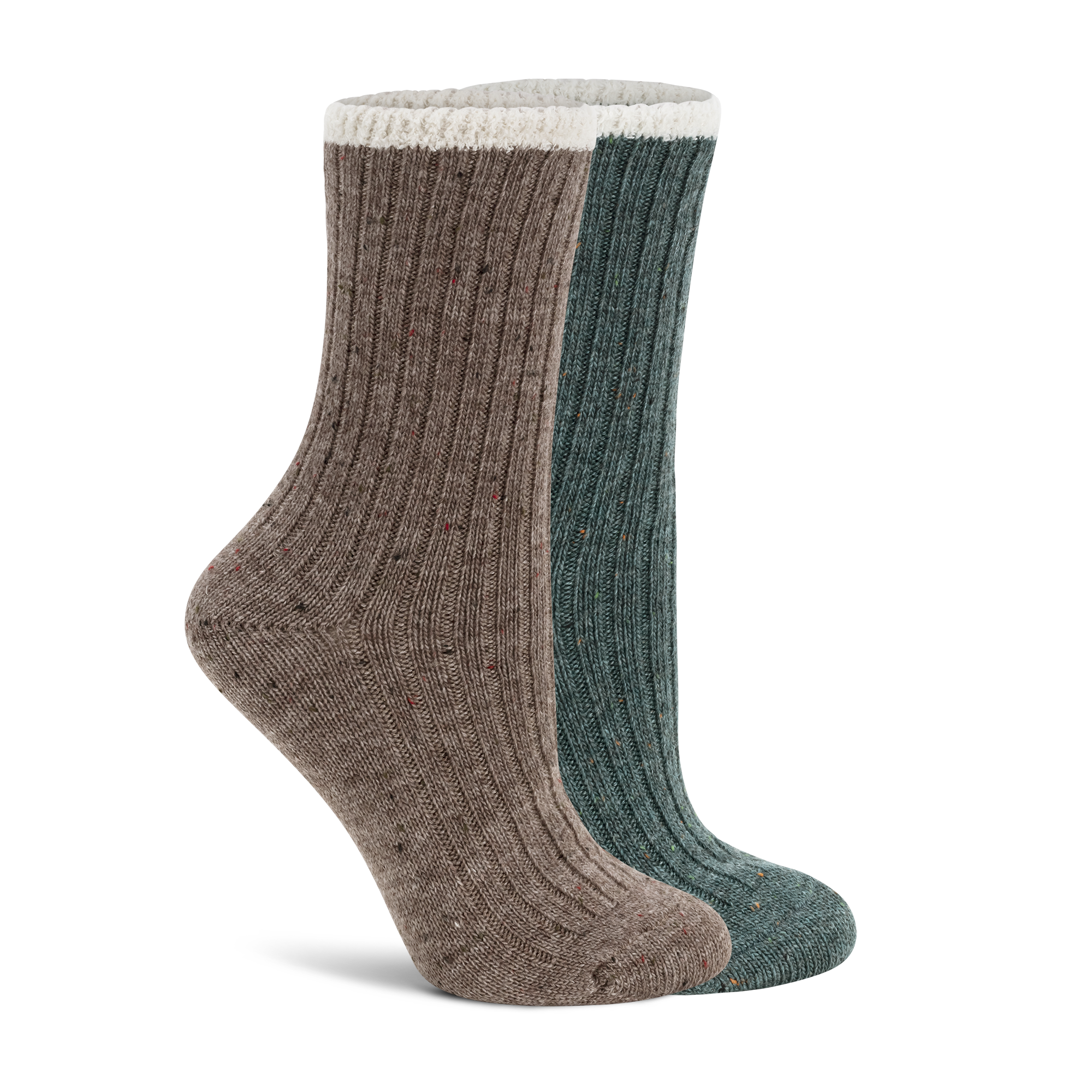 Womens Dorchester Wool Boot Sock 2PK Lemon Collections