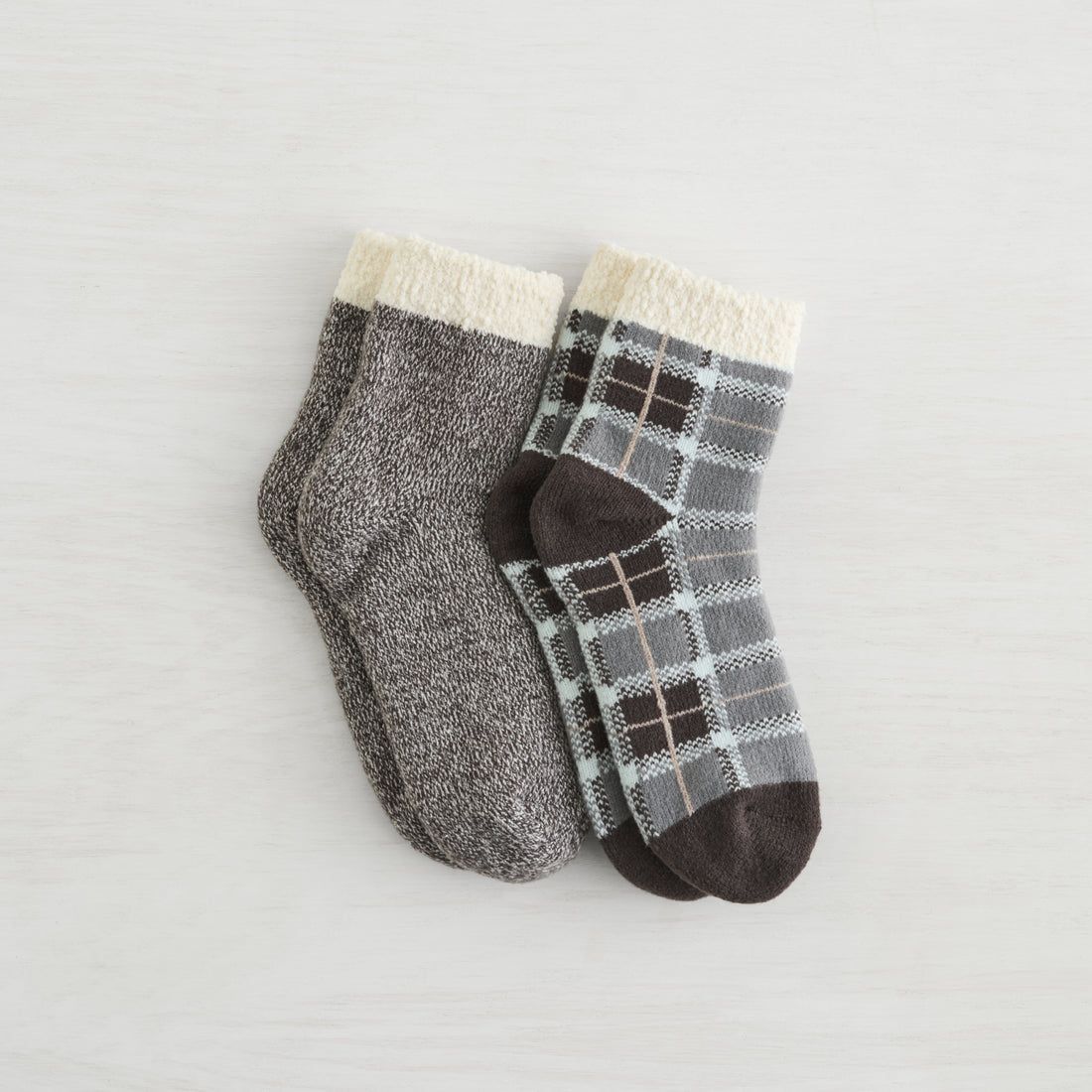 Snow Day Double Layer Crew - 2 pack