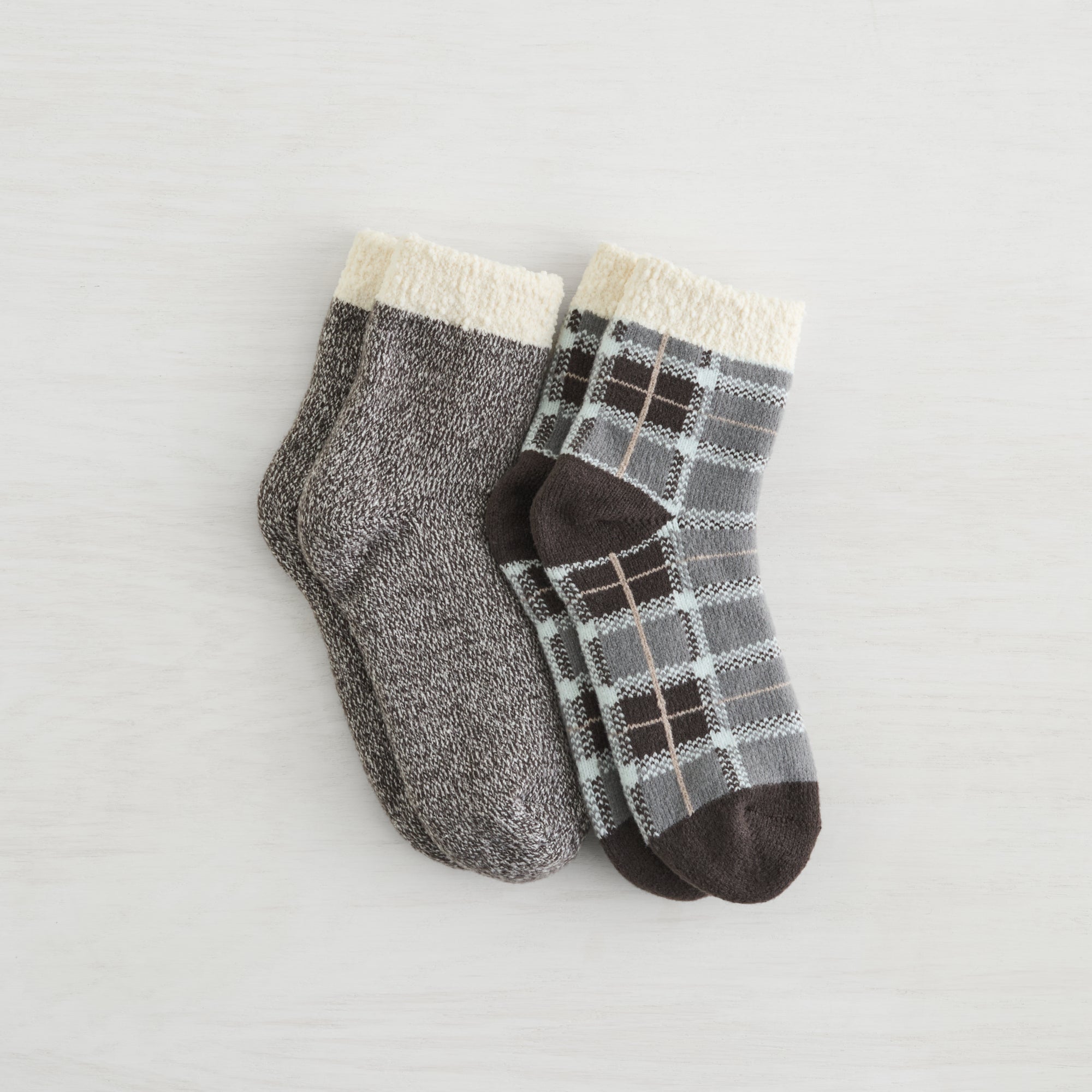 Snow Day Double Layer Crew - 2 pack