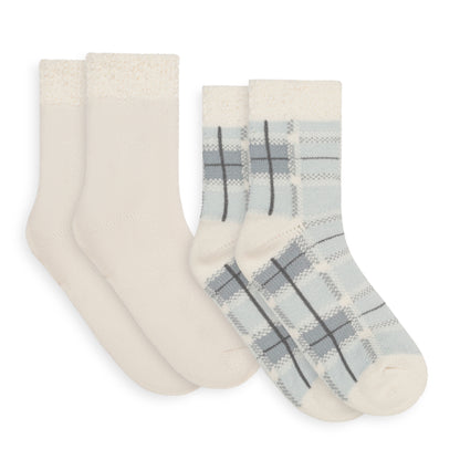 Snow Day Double Layer Crew - 2 pack